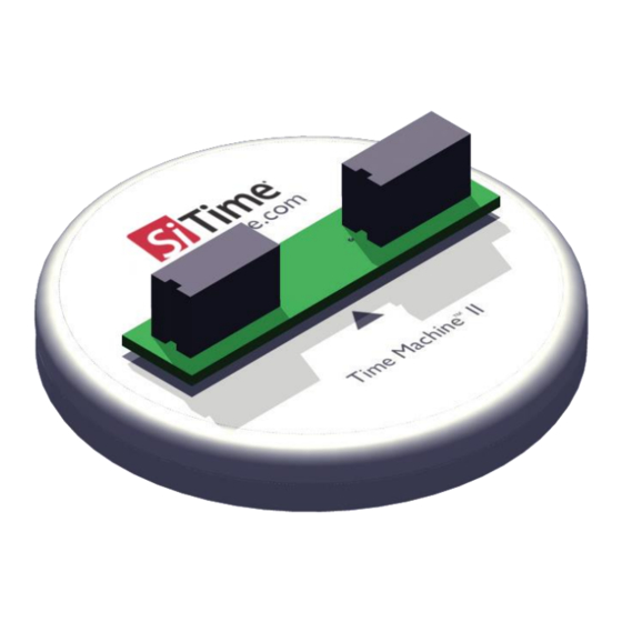 SiTime Time Machine II User Manual