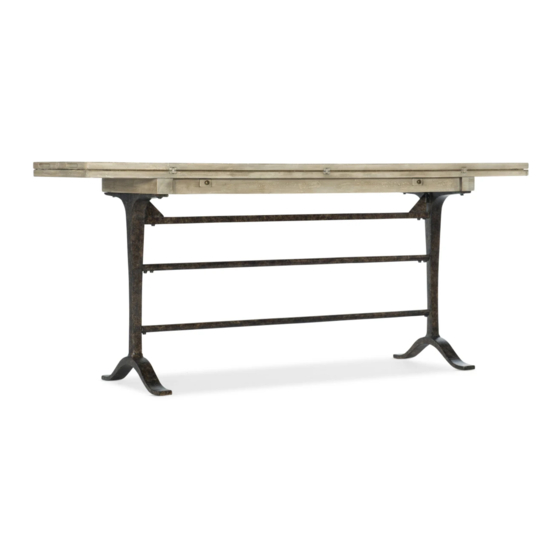 Hooker Furniture 5805-85001-80 Assembly Instruction