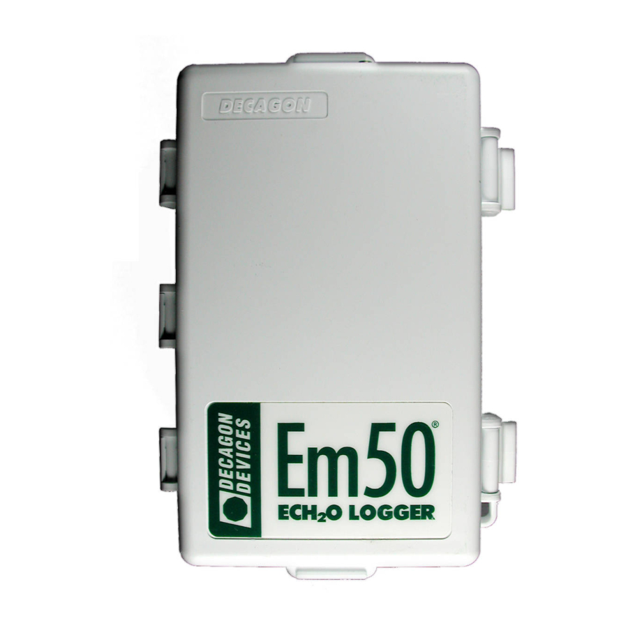 METER Em50 Series Quick Start Manual