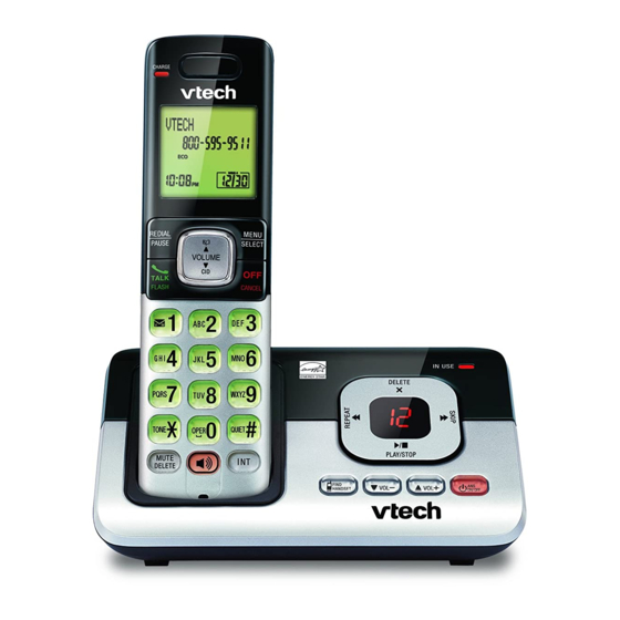 VTech CS6829 Abridged User Manual