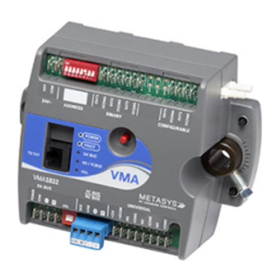 Johnson Controls VMA1617 Installation Manual