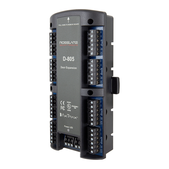 Rosslare R-805 Series Installation Manual