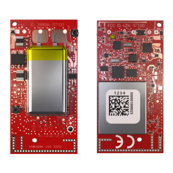 Globalstar ST100 User Manual