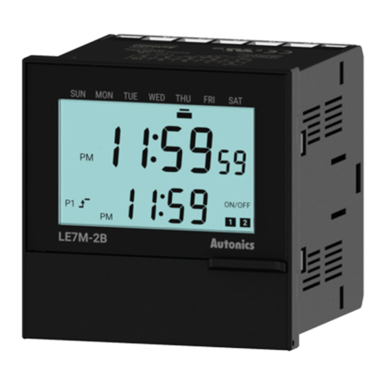 Autonics LE7M-2 Series Product Manual