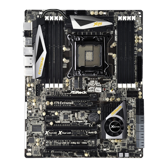 ASROCK X79 Extreme9 User Manual