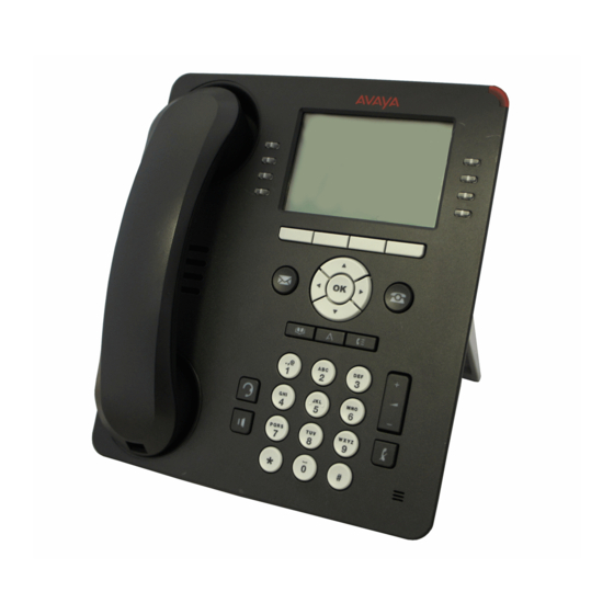 Avaya 9608 Quick Reference User Manual