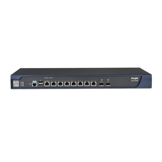 Ruijie RG-EG3230 Hardware  Installation And Reference Manual