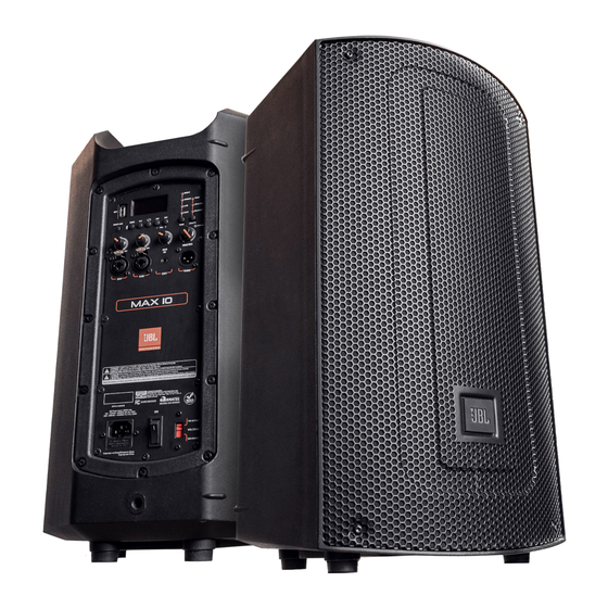 Harman JBL MAX Series User Manual