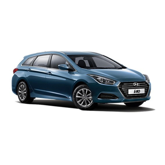 Hyundai i40 2015 User Manual