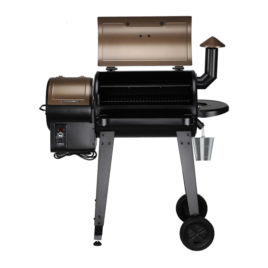 Z Grills Feed Life ZPG-700E - Smoker Grill Manual