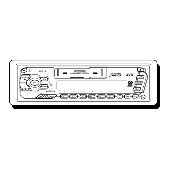 JVC F540R Instructions Manual