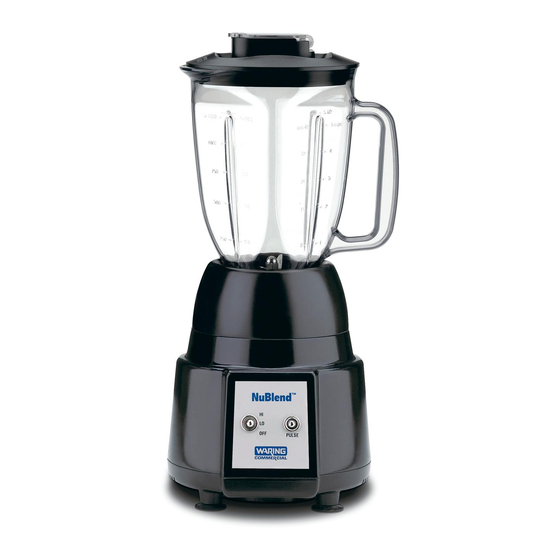 Waring NuBlend BB180 Instruction Manual