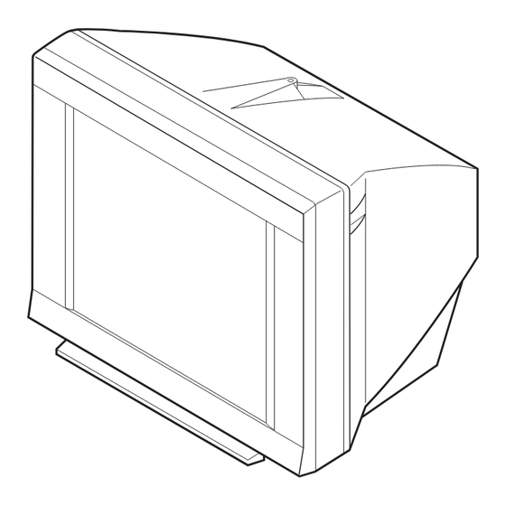 Sony KV-XA21M80 Service Manual