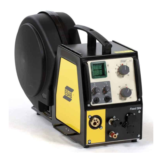 ESAB Origo Feed 304 M12 Series Service Manual