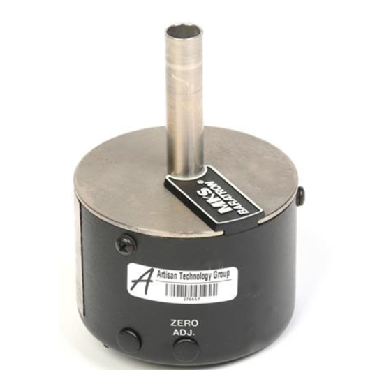 MKS Baratron 122A Series Manual