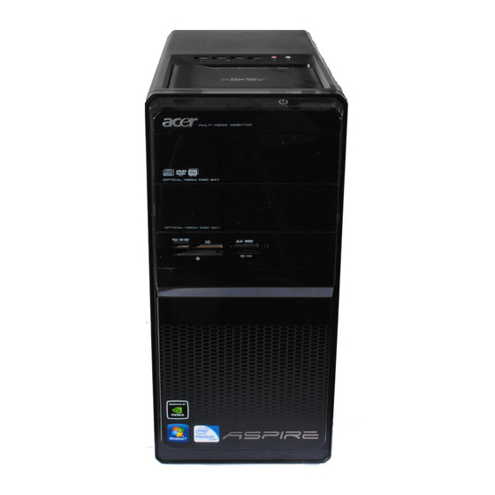 Acer Aspire M3202 Manuals