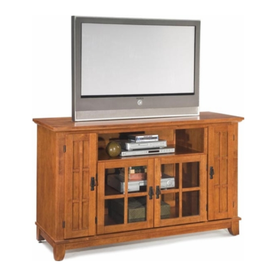 Home Styles 88 5180 101 Quick Start Manual