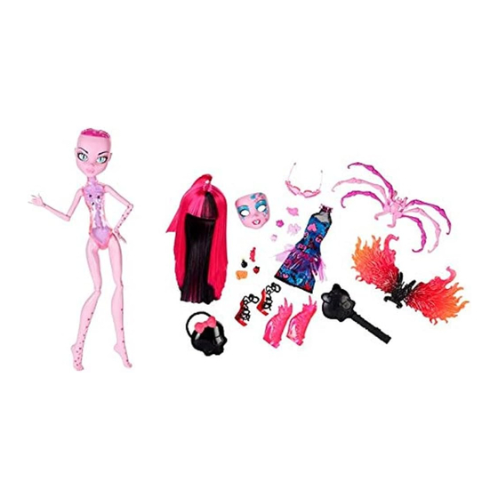 Mattel Monster High BJR25 Instructions