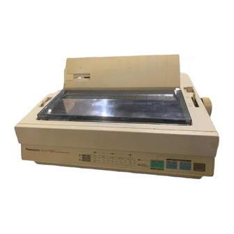 Panasonic KX-P1180 Service Manual