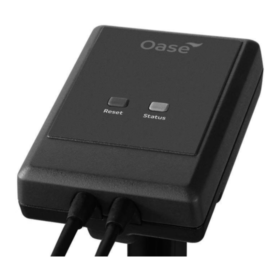 Oase Garden Controller Cloud Commissioning