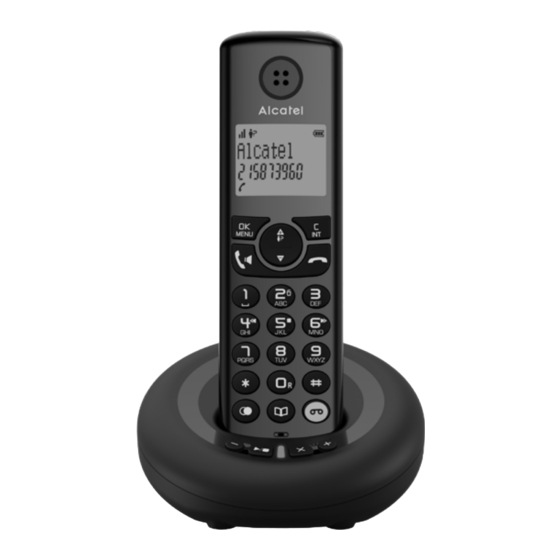 Alcatel E265 Voice User Manual