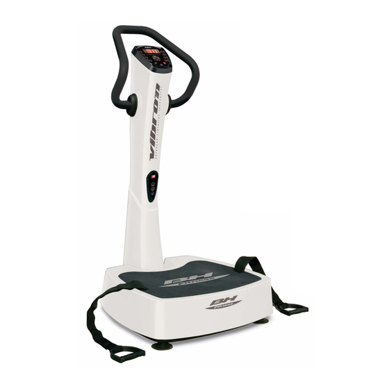 BH FITNESS YV 20 VIBRON Owner's Manual