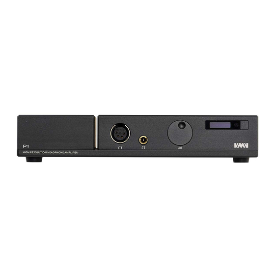 SMSL VMV P1 Manual