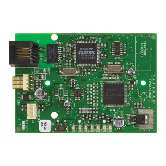 Paradox IP100 Instructions