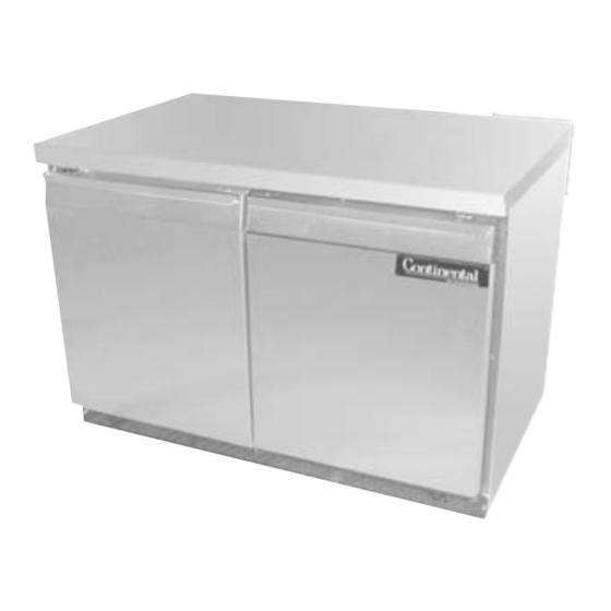 Continental Refrigerator SW27-FB Specifications
