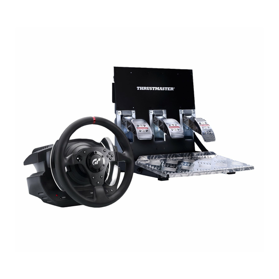 User Manuals: Guillemot Thrustmaster T500 RS Wheel