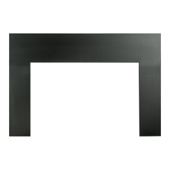 Hearth & Home MI25-5040CS-BK Installation Instructions