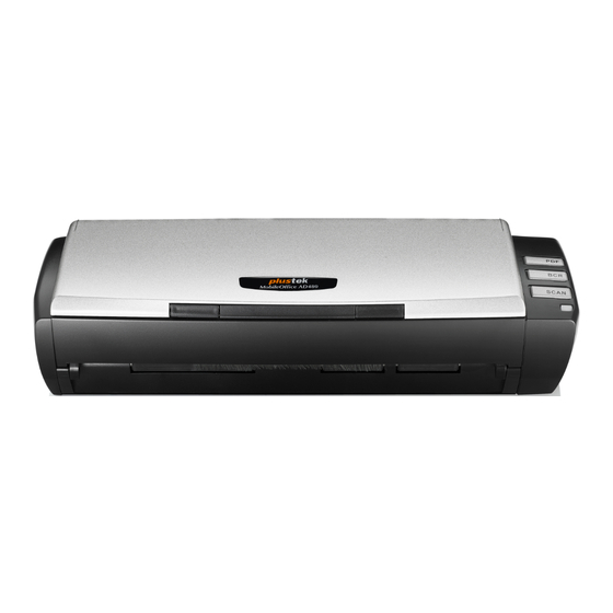 Plustek MobileOffice AD470 User Manual