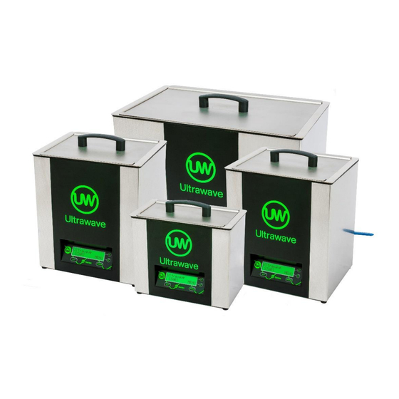 Ultrawave Qi Series Operator's Instruction Manual