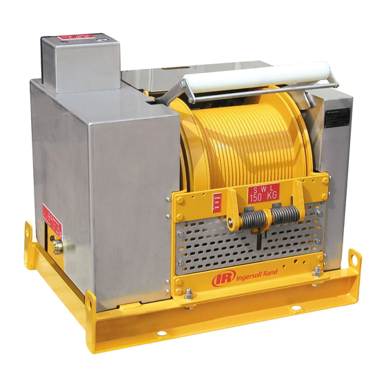 Ingersoll-Rand Man Rider LS2-150HLP Series Product Maintenance Information