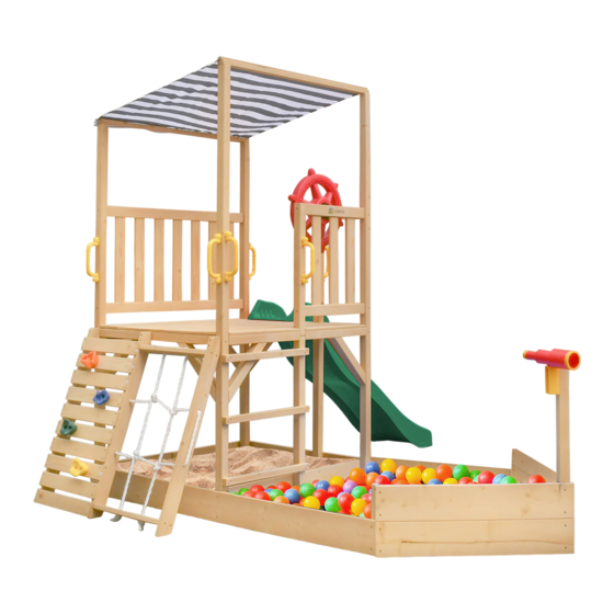 LifeSpan Kids Spirit Boat Play Centre Manuals
