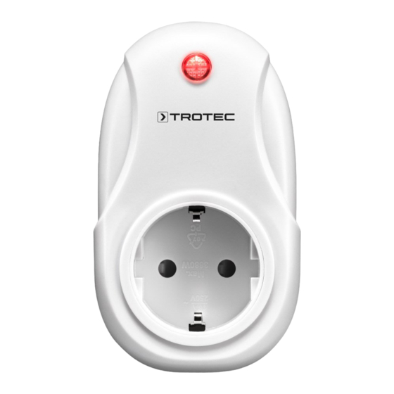 Trotec BN35R Quick Start Manual