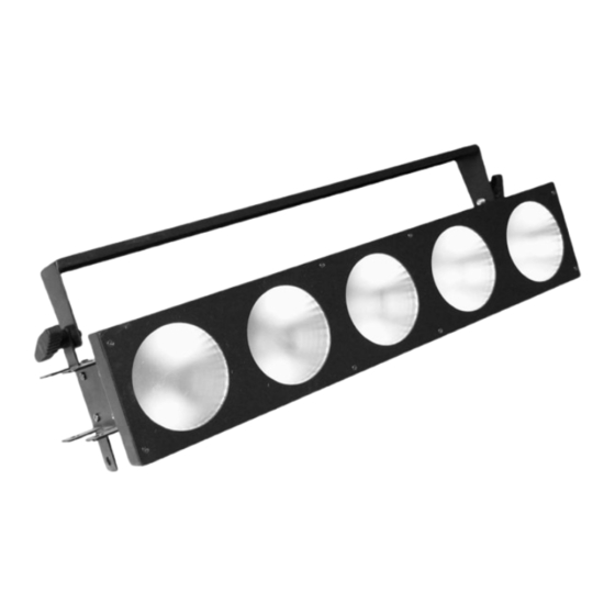 Beamz MadMax 5x10W COB LED Matrix Instruction Manual