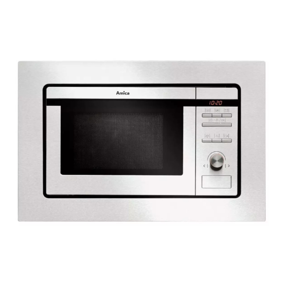 Amica AMMB20E1GI Operating Instructions Manual