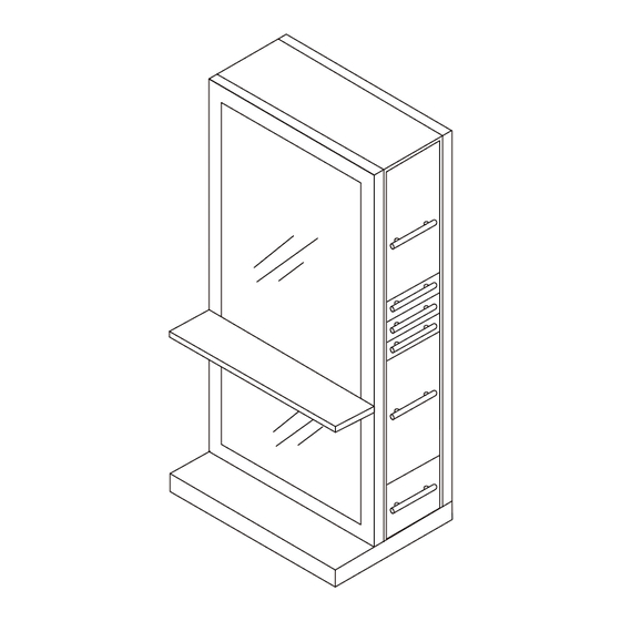 BUY-RITE Milan NIN-MSN-01 Assembly Instructions