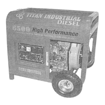 Titan TG 6500D Owner's Manual