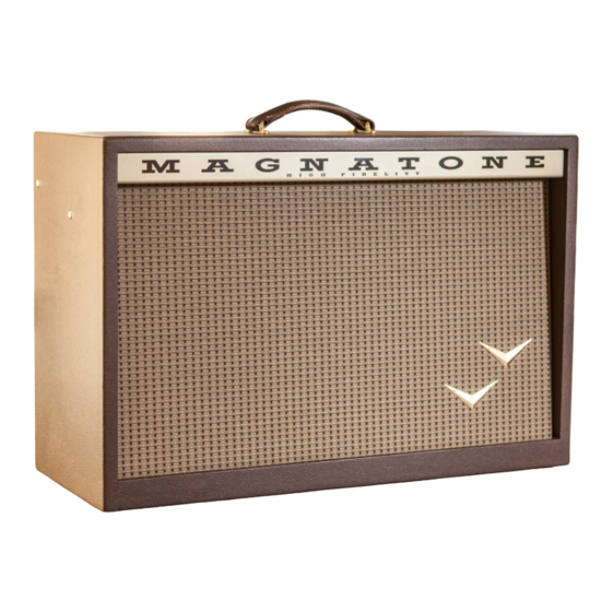 Magnatone PANORAMIC STEREO User Manual