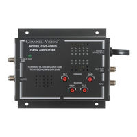 Channel Vision CVT-40BID Instructions