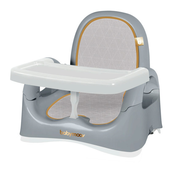 babymoov A009008 Compact Booster Seat Manuals