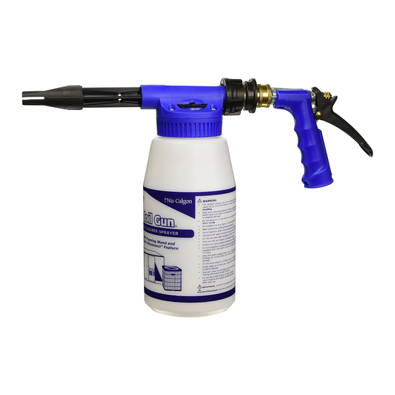Nu-Calgon Coil Gun 4774-0 Instructions