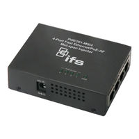 Interlogix IFS POE201-MS/4 User Manual