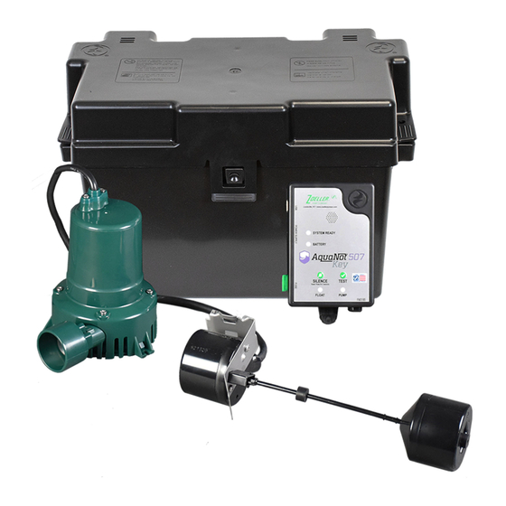 Zoeller Basement Sentry 507 Installation Manual