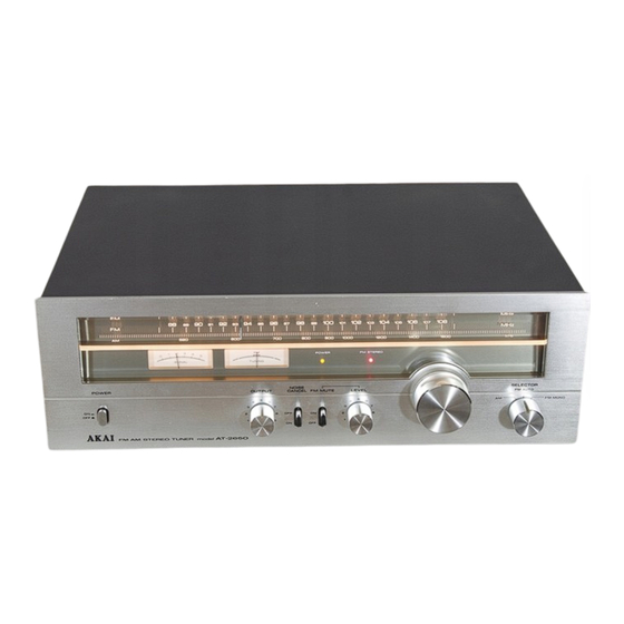 Akai AT-2650 Service Manual