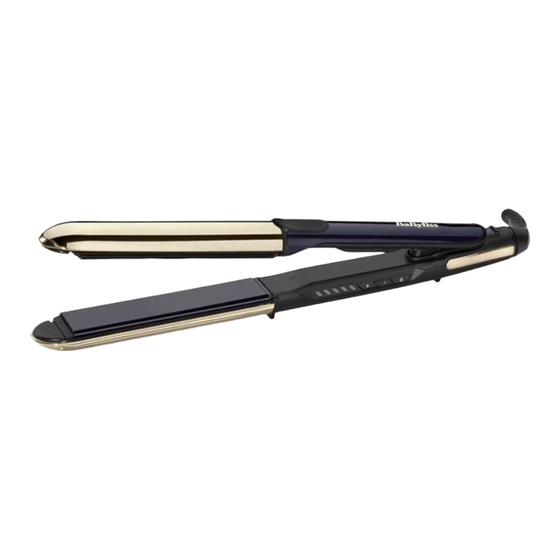 BaByliss ST484U Manual