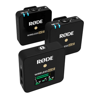 RODE Microphones WIRELESS GO Manuallines