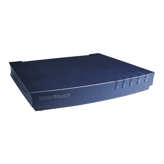 THOMSON speedtouch 610 Cli Reference Manual